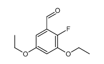 Benzaldehyde, 3,5-diethoxy-2-fluoro- (9CI) picture