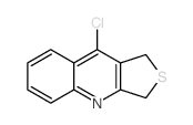 9-chloro-1,3-dihydrothieno[3,4-b]quinoline结构式