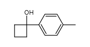 1-(p-tolyl)cyclobutanol Structure