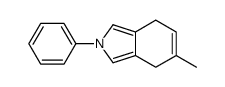 5-methyl-2-phenyl-4,7-dihydroisoindole结构式