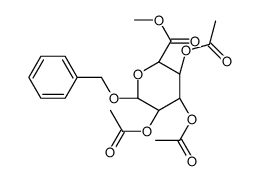 Benzyl β-D-Glucopyranosiduronic Acid Methyl Ester结构式