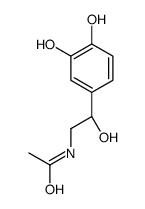 N-acetylnorepinephrine Structure