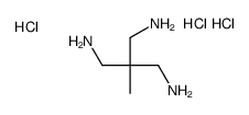 1,1,1-Tris(aminomethyl)ethane trihydrochloride,Ethylidintris(methylamine) trihydrochloride structure
