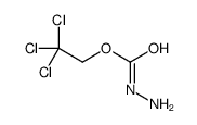 2,2,2-trichloroethyl N-aminocarbamate结构式