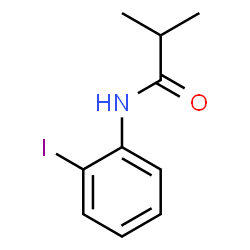 Propanamide, N-(2-iodophenyl)-2-Methyl- structure