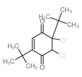 2,5-Ditert-butyl-5,6-dichloro-2-cyclohexene-1,4-dione picture