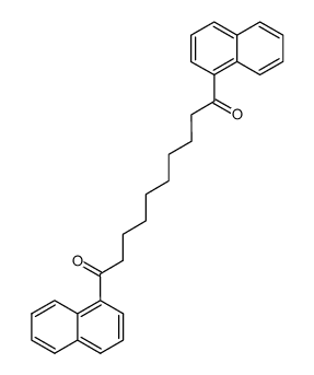 1,10-Di(1-naphtyl)-1,10-decanedione Structure