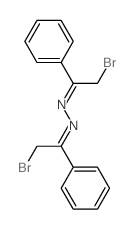 Ethanone,2-bromo-1-phenyl-, 2-(2-bromo-1-phenylethylidene)hydrazone结构式
