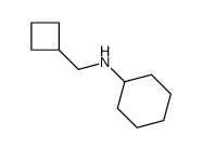 Cyclohexanamine, N-(cyclobutylmethyl)- (9CI) structure