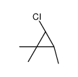 (2S,3S)-2-chloro-1,1,3-trimethylcyclopropane Structure