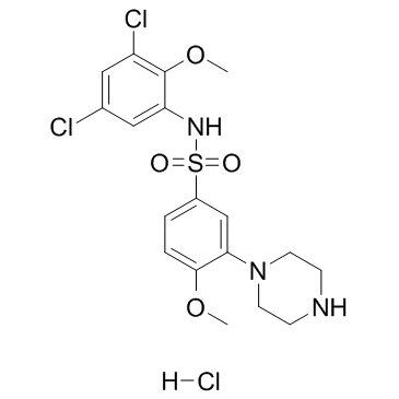 SB 399885 hydrochloride structure