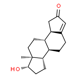 17β-Hydroxy-A-norestr-3(5)-en-2-one结构式