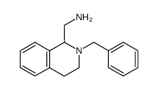 (2-Benzyl-1,2,3,4-tetrahydroisoquinolin-1-yl)methanamine Structure