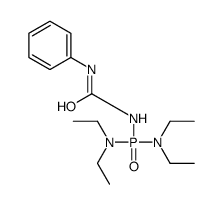 1-[bis(diethylamino)phosphoryl]-3-phenylurea Structure