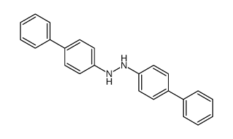 1,2-bis(4-phenylphenyl)hydrazine Structure