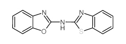 2-Benzoxazolamine, N-2-benzothiazolyl- (en) Structure