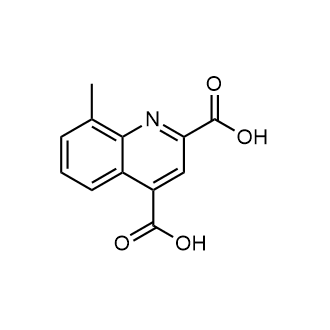 8-Methylquinoline-2,4-dicarboxylic acid Structure