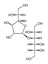 O3-β-D-galactofuranosyl-D-mannitol结构式