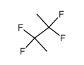 2,2,3,3-tetrafluorobutane Structure