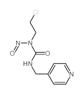 1-(2-chloroethyl)-1-nitroso-3-(pyridin-4-ylmethyl)urea Structure