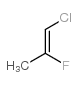 (Z)-1-CHLORO-2-FLUOROPROP-1-ENE结构式