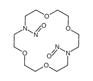 7,16-dinitroso-1,4,10,13-tetraoxa-7,16-diazacyclooctadecane Structure