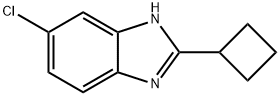 5-chloro-2-cyclobutyl-1H-benzimidazole Structure