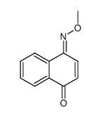 4-O-Methyl-1,4-naphthochinon-4-oxim Structure