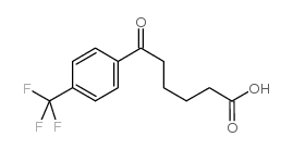 6-OXO-6-(4-TRIFLUOROMETHYLPHENYL)HEXANOIC ACID结构式