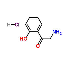 2-AMINO-2'-HYDROXY-ACETOPHENONE HYDROCHLORIDE结构式