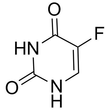 5-氟尿嘧啶结构式