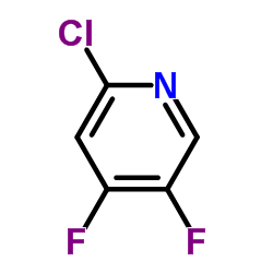 2-Chloro-4,5-difluoropyridine Structure