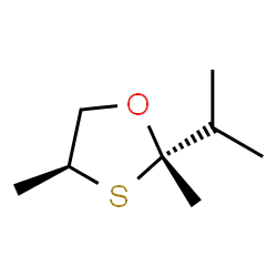 1,3-Oxathiolane,2,4-dimethyl-2-(1-methylethyl)-,trans-(9CI) picture