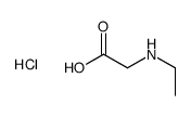 2-(ethylamino)acetic acid,hydrochloride structure