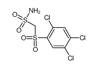 (2,4,5-trichlorophenyl)sulfonylmethanesulfonamide Structure
