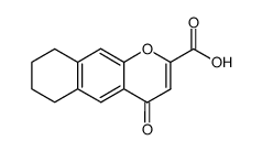 4-Oxo-6,7,8,9-tetrahydro-4H-benzo[g]chromene-2-carboxylic acid Structure