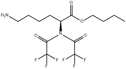 N2,N2-Bis(trifluoroacetyl)-L-lysine butyl ester结构式