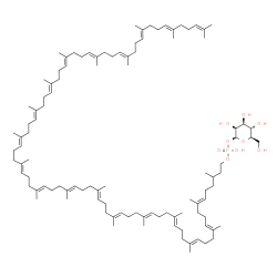 Dolichol monophosphate mannose Structure