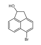 5-bromo-acenaphthen-1-ol Structure
