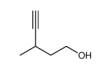 3-methylpent-4-yn-1-ol结构式