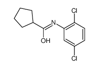 Cyclopentanecarboxamide, N-(2,5-dichlorophenyl)- (9CI) Structure