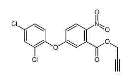 prop-2-ynyl 5-(2,4-dichlorophenoxy)-2-nitrobenzoate Structure