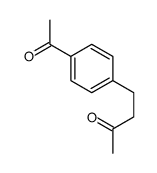 4-(4-acetylphenyl)butan-2-one Structure
