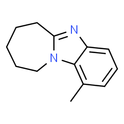 6H-Azepino[1,2-a]benzimidazole,7,8,9,10-tetrahydro-1-methyl-(9CI) structure