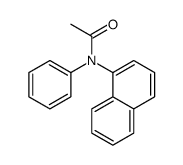 N-naphthalen-1-yl-N-phenylacetamide结构式