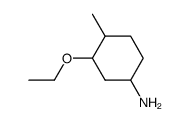 Cyclohexanamine,3-ethoxy-4-methyl-结构式