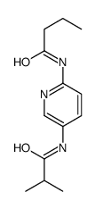 Butanamide, N-[5-[(2-methyl-1-oxopropyl)amino]-2-pyridinyl]- (9CI)结构式