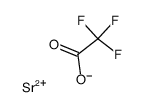 stroncium trifluoroacetate Structure