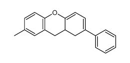7-methyl-2-phenyl-9,9a-dihydro-1H-xanthene结构式