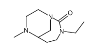 3-ethyl-7-methyl-1,3,7-triazabicyclo[4.3.1]decan-2-one Structure